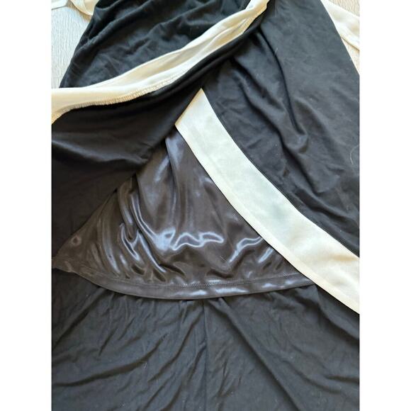 Express Black and White High Low Dress, Women's size Small - Picture 4 of 5